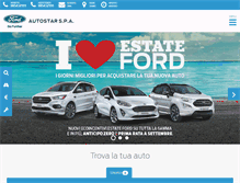 Tablet Screenshot of fordautostar.it
